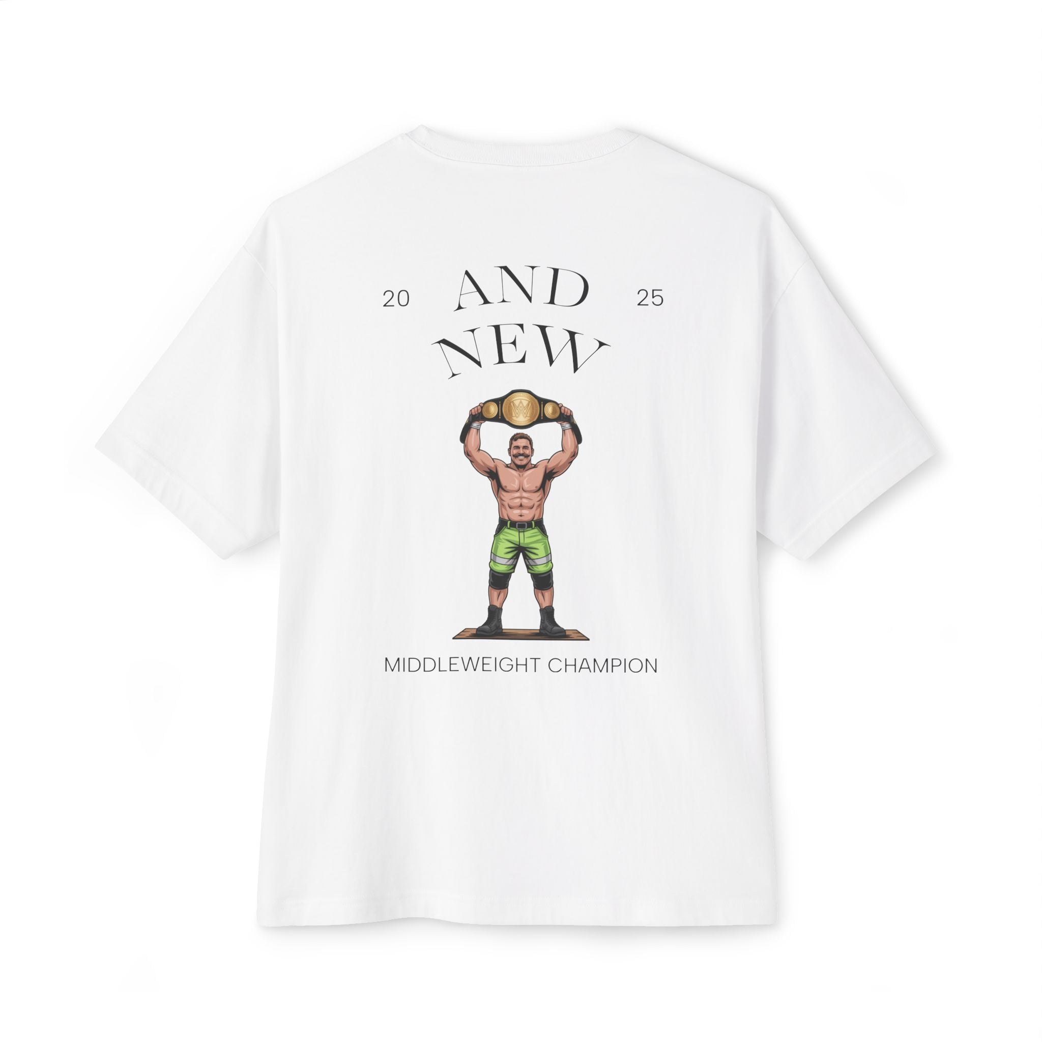 Lachy Wrestling 'AND NEW' Tee